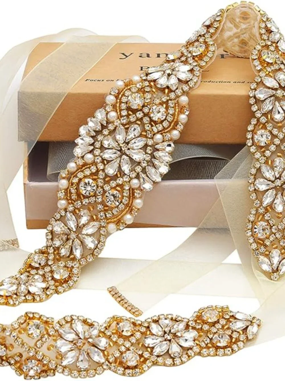 RHINESTONE BRIDAL BELT